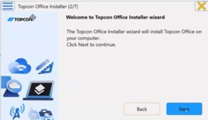 Installer Wizard welcome screen
